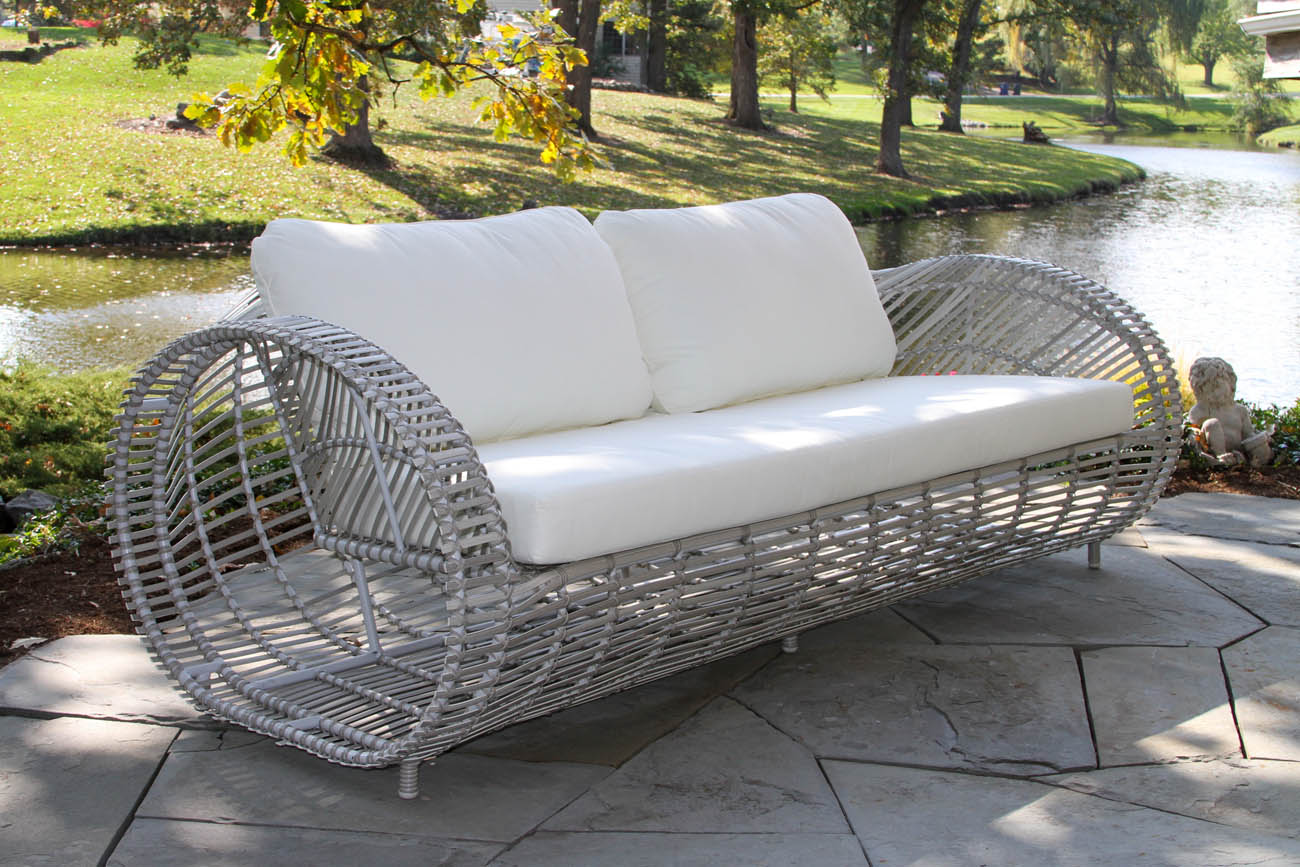 Grey Lava Outdoor Sofa